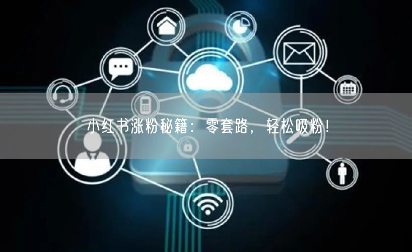 小红书涨粉秘籍：零套路，轻松吸粉！