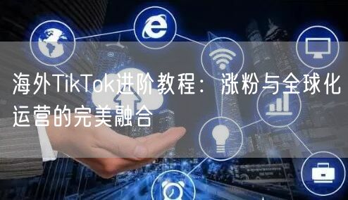 海外TikTok进阶教程：涨粉与全球化运